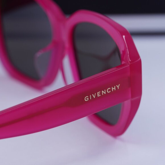 Final Price! Givenchy GV40075F 75E Fuxia/Grey Sunglasses